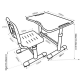 Комплект парта + стул трансформеры Sole II