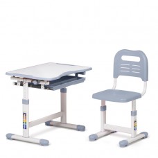 Комплект парта + стул трансформеры Sole Grey