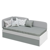 КРОВАТЬ ОДНОСПАЛЬНАЯ С ЯЩИКОМ SMARTY WHITE