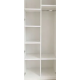 Шкаф ЛИОН 2-х створчатый с полками и с доводчиками
